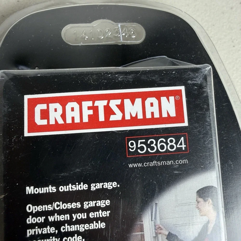 Craftsman Wireless Keyless Garage Door Entry Pad #953684 New